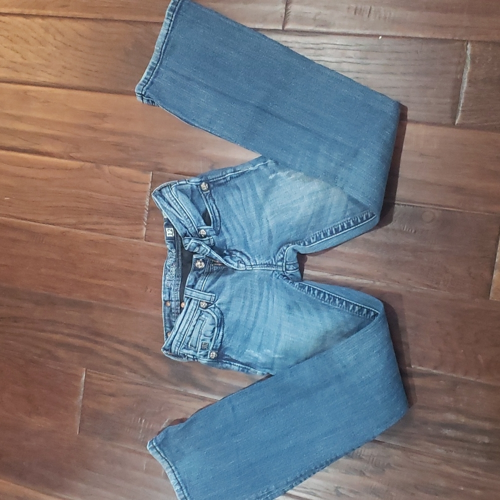 Girls Miss Me bootcut jeans